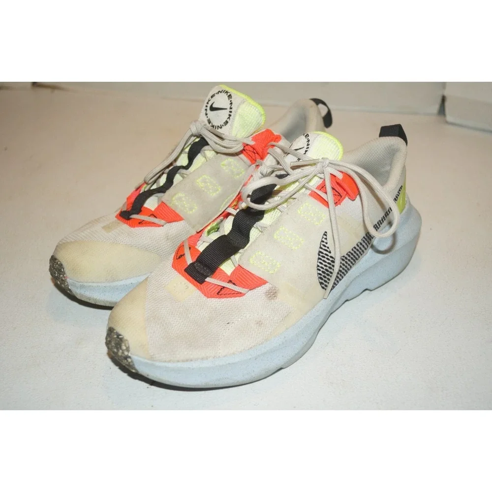 Nike Crater Impact GS Light Bone Stone SZ 6Y DB3551-010 Sneakers U42